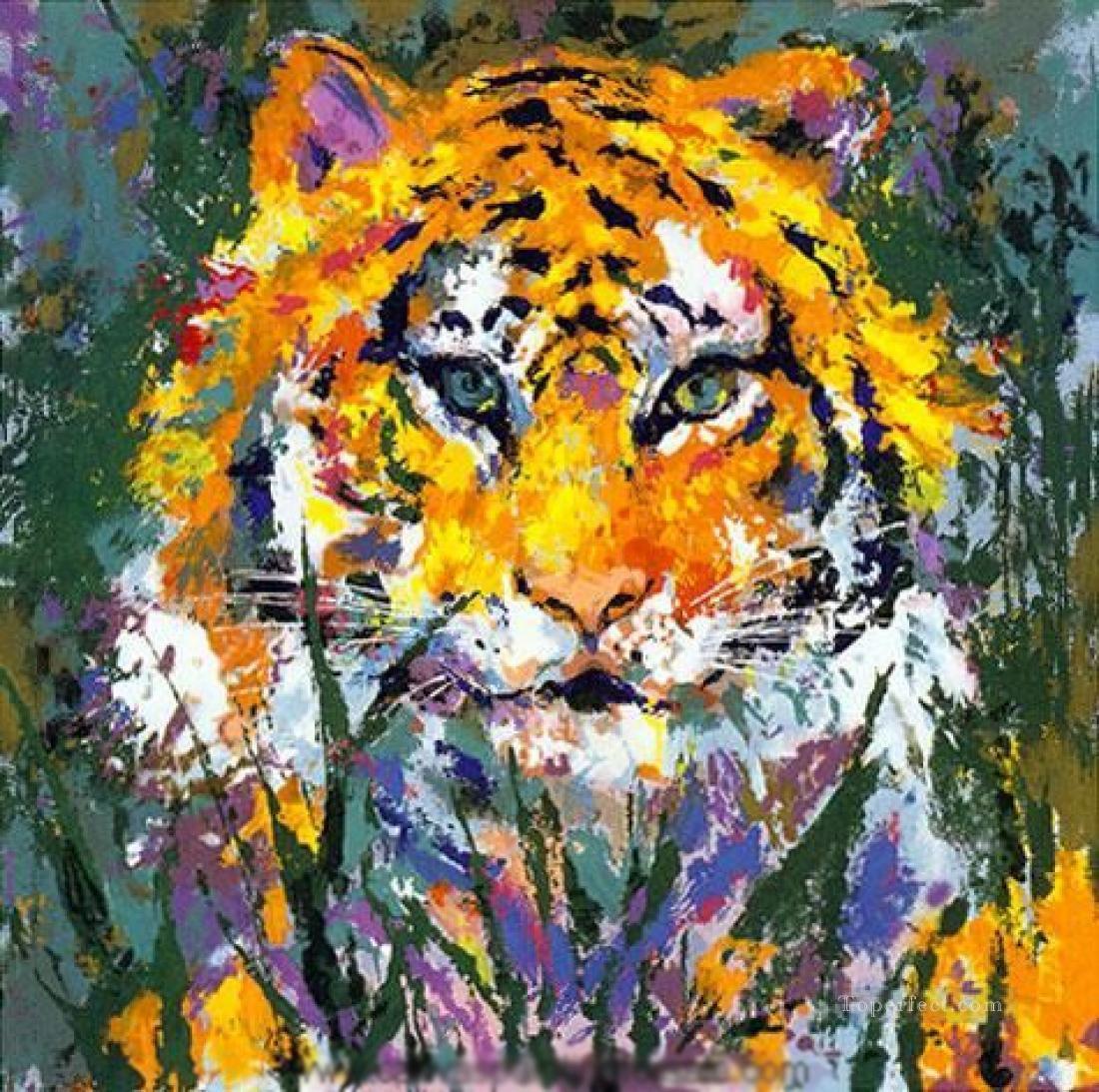 impressionisme tigre Peintures à l'huile